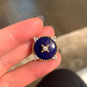 18k gold antique studs